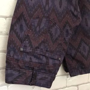 Women’s Free People purple patterned jeans